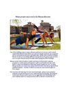 What people can look for in Fitness Resorts