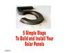 Green Energy Junkie - 1 Kw solar system - Installation - Video Tutorials
