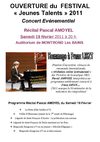 Concert d'ouverture Festival Jeunes Talents