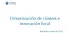 Dinamización de clústers e innovación local