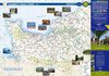 Carte des Chambres d'hôtes 2011 en Normandie, par Gîtes de France Normandie