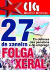 Boletín sindical da CIG: especial FOLGA XERAL do 27 de xaneiro
