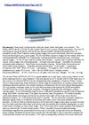 Philips 20PF5120 20-Inch Flat LCD TV