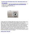 Nikon Coolpix S230 Digital Camera, Silver - Refurbished by Nikon U.S.A.