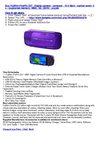 Fujifilm FinePix Z37 - Digital camera - compact - 10.0 Mpix - optical zoom_ 3 x - supported memory_ MMC, SD, SDHC -...