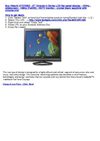 Hitachi UT37X902 - 37 Director's Series LCD flat panel display - 120Hz - widescreen - 1080p (FullHD) - HDTV monitor -...