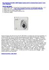 Olympus FE-3000 10MP Digital Camera with 3x Optical Zoom and 2.7 Inch LCD (Titanium)