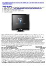 VIZIO XVT373SV 37-Inch Full HD 1080P LED LCD HDTV with VIA Internet Application, Black