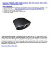 Sony SXRD VPL-VW85 - SXRD projector - 800 ANSI lumens - 1920 x 1080 - widescreen - High Definition 1080p