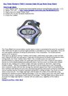 Timex Women's T5E511 Ironman Sleek 50-Lap Resin Strap Watch