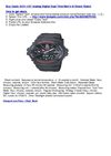 Casio G101-1AV Analog Digital Dual Time Men's G-Shock Watch