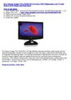Sharper Image TSI-LCD22DVDi 21.6-inch 720P Widescreen LCD TV with Built-In DVD Player and iPod Dock