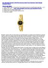 Movado Women's 604758 Amorosa Gold-Tone Stainless Steel Bangle Bracelet Watch