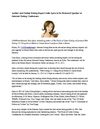 Author and Online Dating Expert Julie Spira to be Featured Speaker at Internet Dating Conference