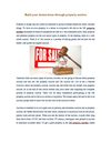 Build your dream home through property auction