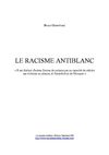 Le Racisme Anti Blanc dans le tissu social Français