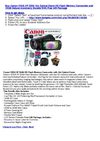 Canon VIXIA HF S200 10x Optical Zoom HD Flash Memory Camcorder and 16GB Deluxe Accessory Bundle With Free Gift Package