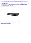 LG RC797T 1080i Upconverting DVD Recorder VCR Combo with Tuner