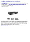 Philips DVP3345VBF7 DVD Player and VHS Combo