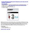 Sony BDP-S570 3D Capable and Wi-Fi Ready Blu-ray Disc Player with DVD Upscaling + Accessory Kit