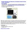 Sony DVP-FX750 7-inch Widescreen LCD Single-disc Portable DVD Player in White + Accessory Kit