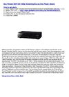 Pioneer BDP-330 1080p Streaming Blu-ray Disc Player (Black)