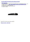 Sony BDP-S770 3D Blu-ray Disc Player with Wi-Fi