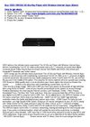 VIZIO VBR333 3D Blu-Ray Player with Wireless Internet Apps (Black)