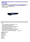 Philips - Black Blu-ray Player, 7.1Ch Output, Profile 2.0 BD Live, Easy Link, Wireless Ready