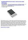 2GB Slim MP3MP4 Player with large 2.4 High Res Screen & Digital Camera, FM, AVI