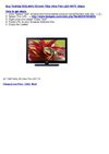 Toshiba 22SL400U 22-Inch 720p Ultra Thin LED HDTV, Black