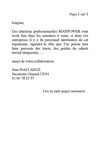 ALERTE : élections professionnelles MANPOWER