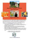 Painting Plein Air with Carol Carter in France 