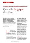 Quand la Belgique s'éveillera...