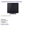 Toshiba 22SL400U 22-Inch 720p Ultra Thin LED HDTV, Black