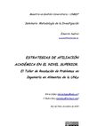 Metodología de investigación para las estrategias de afiliación académica