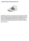 Adidas Men's Metrum 3.5 Skate Shoes Black, White