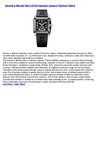 Baume & Mercier Men's 8749 Hampton Square Titanium Watch