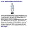 Baume & Mercier Women's 8666 Diamant Swiss Diamond Watch