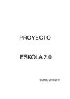 ESKOLA 2.0-PRUEBA PILOTO