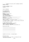 Formulario de inscripcion A table, Quimper, avril 2011