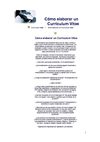 Cómo elaborar un Currículum Vitae