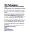 IHireVeterans.com Launches Online Resources Directory For US Military Veterans