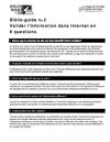 Biblio-guide (évaluer l'information sur internet)