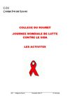 Projet SIDA: les activités