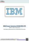 IBM IBM POWER SYSTEMS 000-975 