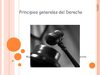 Principios generales del Derecho