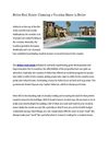 Belize Real Estate: Choosing a Vacation Home in Belize