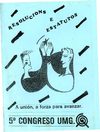 Resolucións do 05º Congreso da UMG (1987)