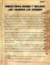 Subculturas imagen y realidad Que hacemos los jóvenes?
